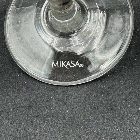 Margarita Glasses by Mikasa in Pattern Cheers Set of 2 Swirl & Bubbles - Picture 2 of 5